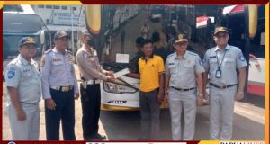 Jasa Raharja DKI Jakarta Bersinergi dalam Kegiatan Ramp Check di Terminal Tanjung Priok Sambut Nataru 2026